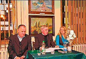 Mazllum Saneja, Jan Michał Stuchly i Aneta Gołębiewska